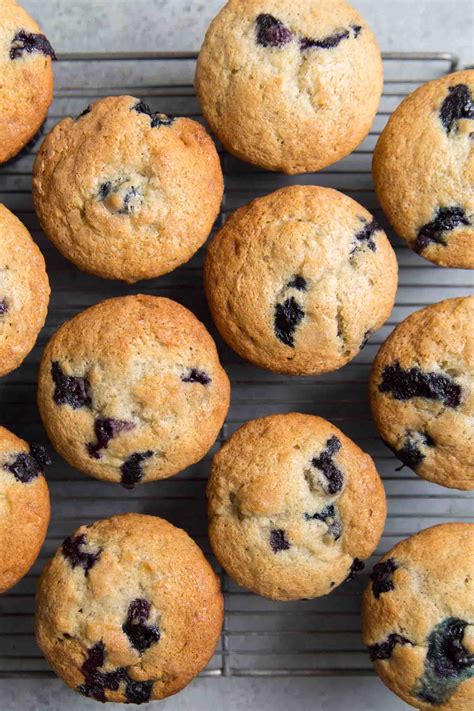 Banana Blueberry Muffins .